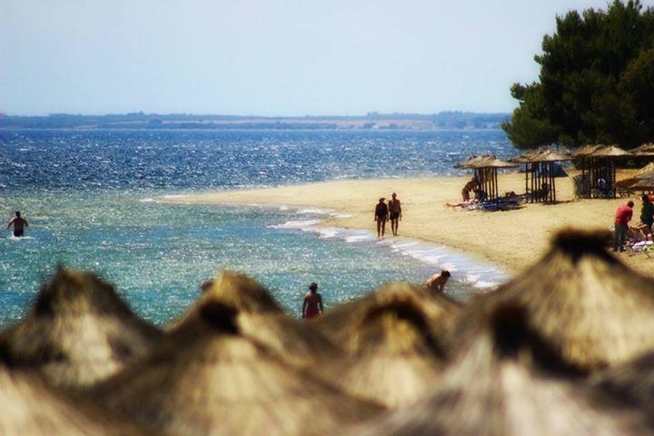 Villa Stone House Andromeda Psakoudia Esterno foto