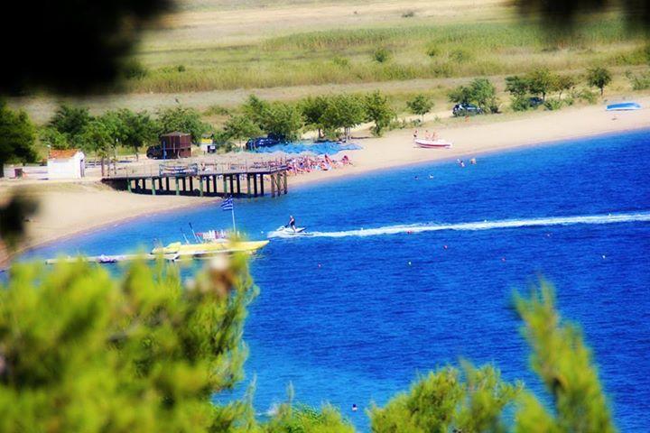 Villa Stone House Andromeda Psakoudia Esterno foto