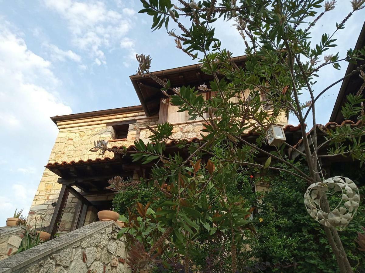 Villa Stone House Andromeda Psakoudia Esterno foto