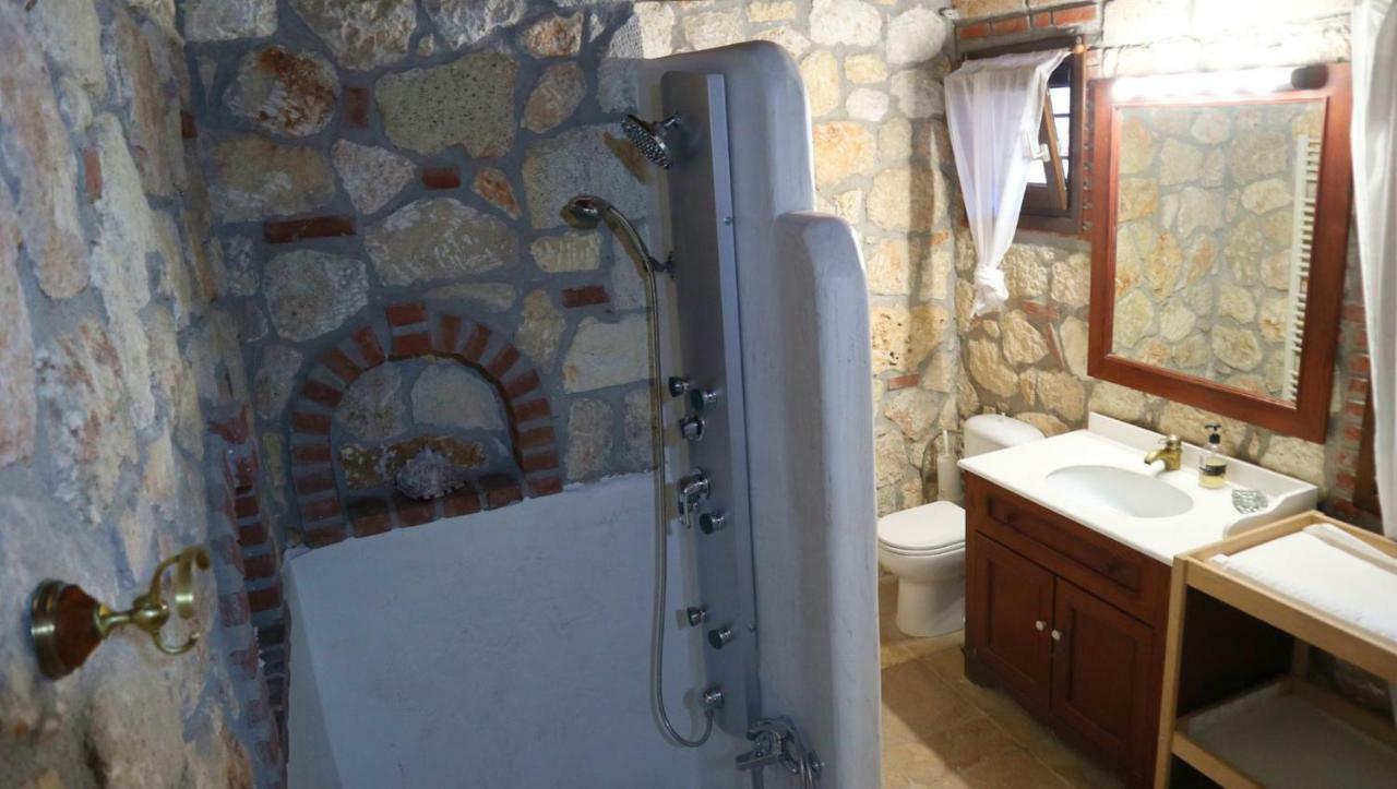 Villa Stone House Andromeda Psakoudia Esterno foto