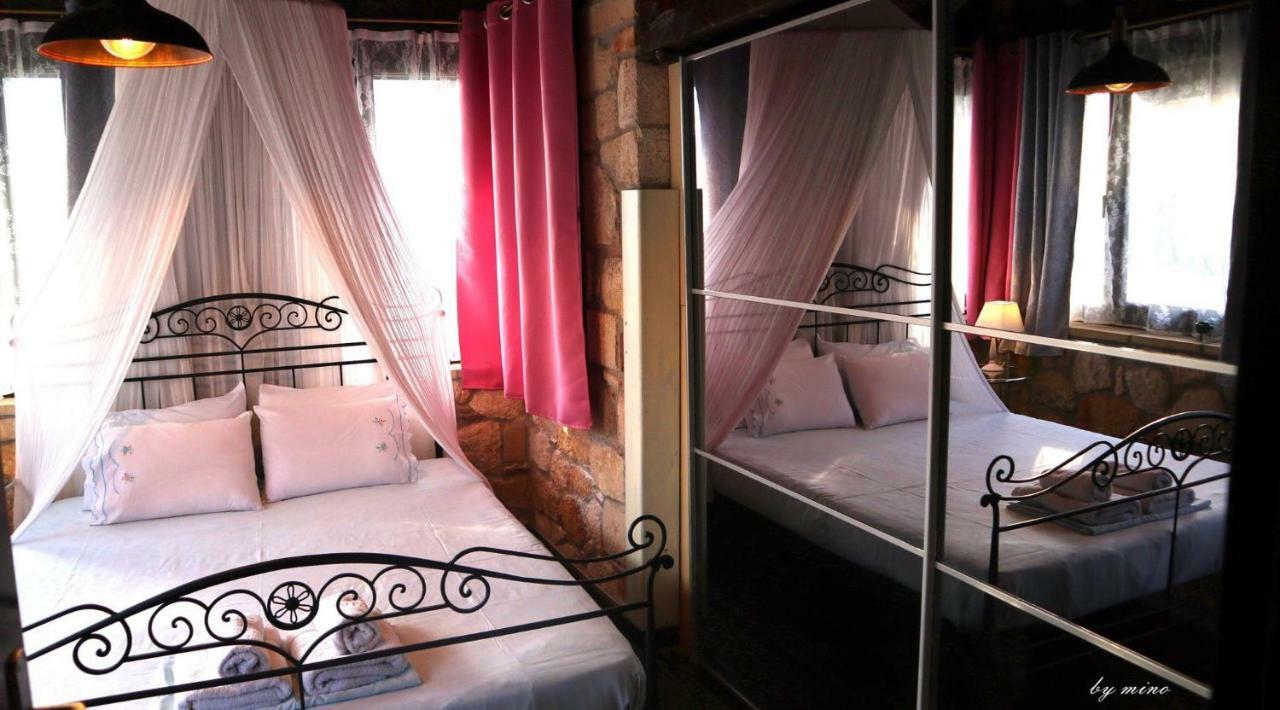 Villa Stone House Andromeda Psakoudia Esterno foto