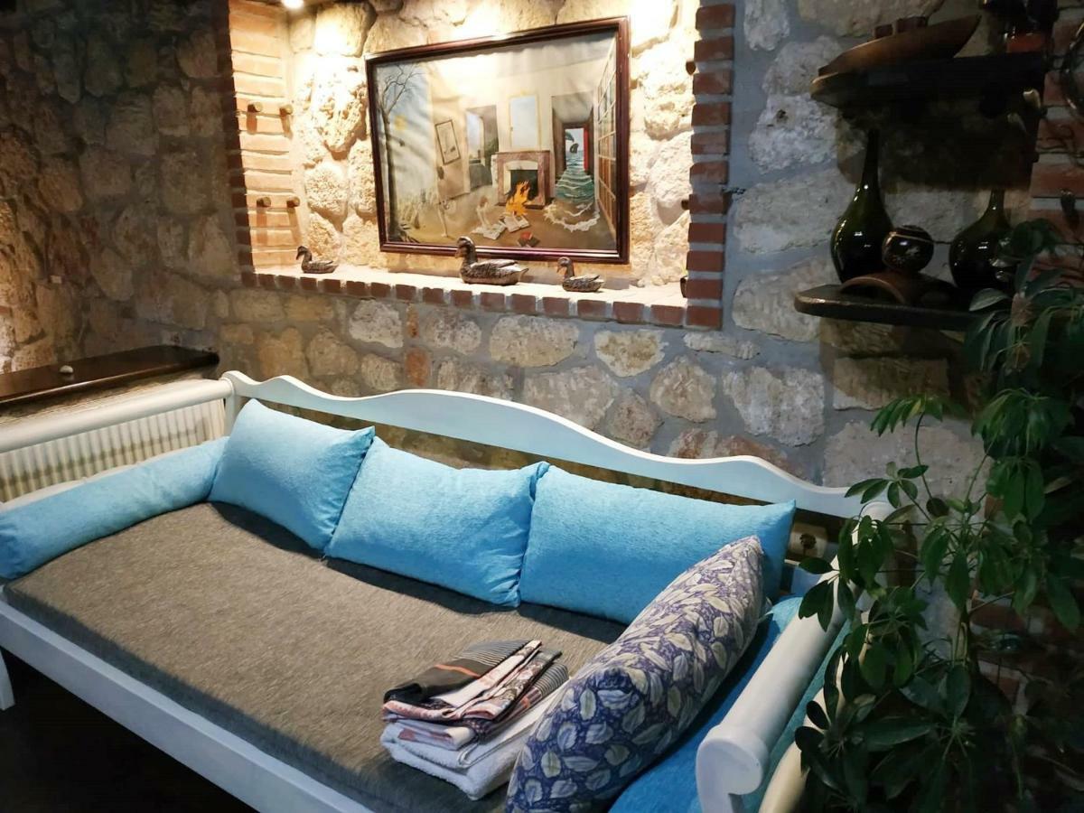 Villa Stone House Andromeda Psakoudia Esterno foto